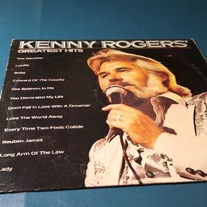 Kenny Rogers Greatest Hits Vinyl Record